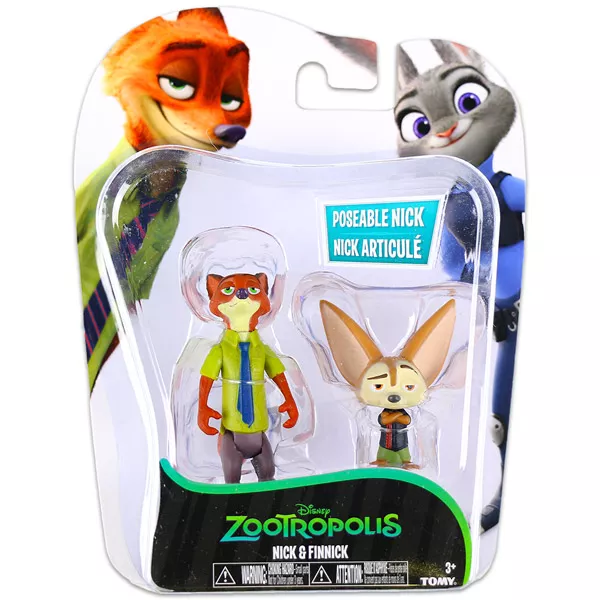 Zootropolis: Figurine Zootopia - Nick şi Finnick