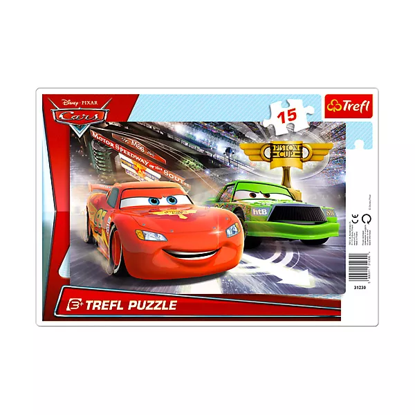 Cars: Cars 2. - puzzle cu 15 piese