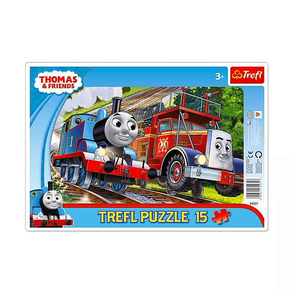Locomotiva Thomas - puzzle cu 15 piese