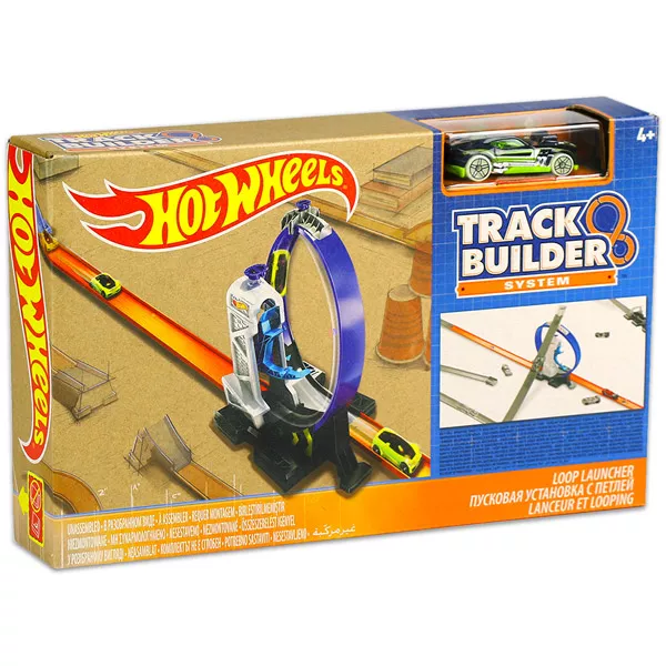 Hot Wheels Set Track Builder: Loop Launcher