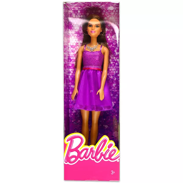 Barbie: Glitz Doll - în rochie strălucitoare mov