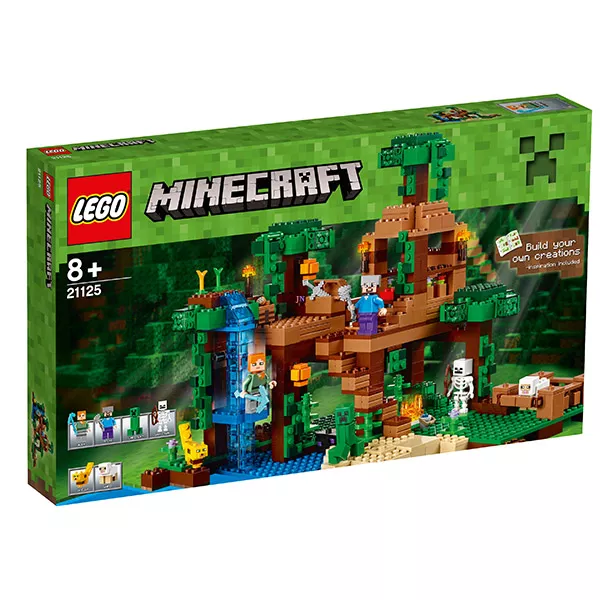 LEGO MINECRAFT: Lombház a dzsungelben 21125
