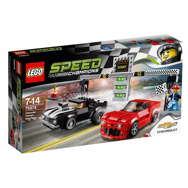 LEGO SPEED CHAMPIONS: Chevrolet Camaro Drag Race 75874