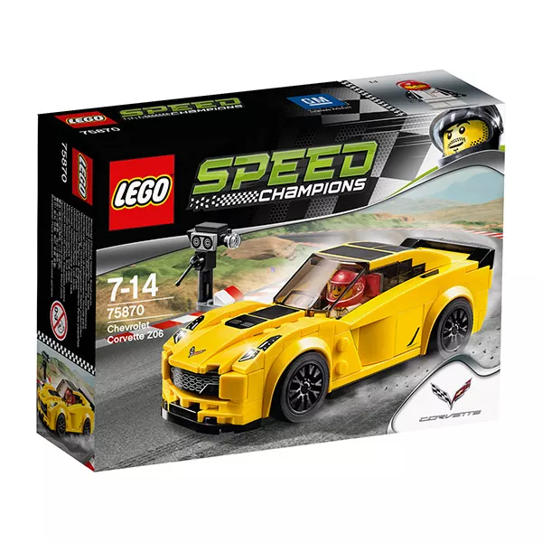 LEGO SPEED CHAMPIONS: Chevrolet Corvette Z06 75870