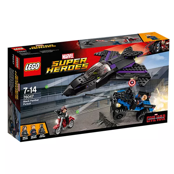 LEGO SUPER HEROES: Fekete párduc üldözése 76047