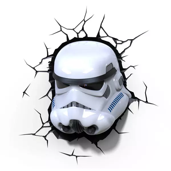 Star Wars: Stormtrooper - lampă 3D de perete