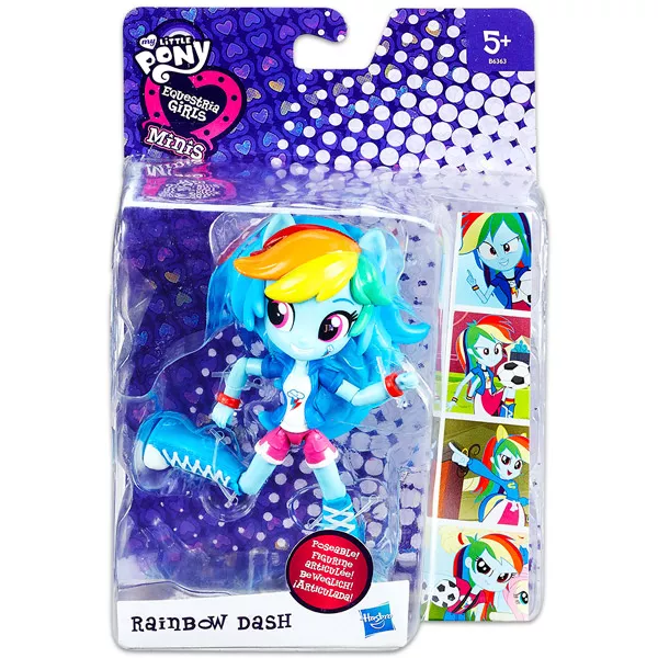 Én kicsi Pónim Mini figurák: Equestria Girls - Rainbow Dash