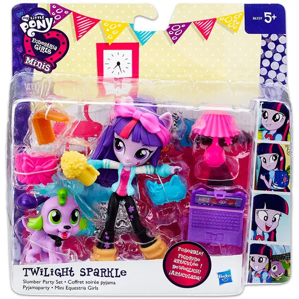 Én kicsi Pónim: Pizsama parti szett - Twilight Sparkle