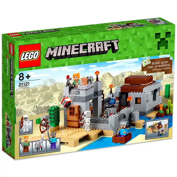 LEGO MINECRAFT: Sivatagi kutatóállomás 21121