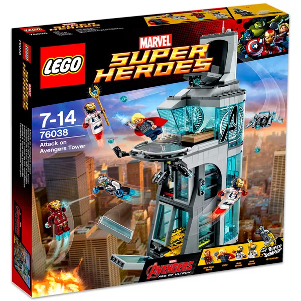 LEGO SUPER HEROES: Támadás a Bosszúállók tornyán 76038