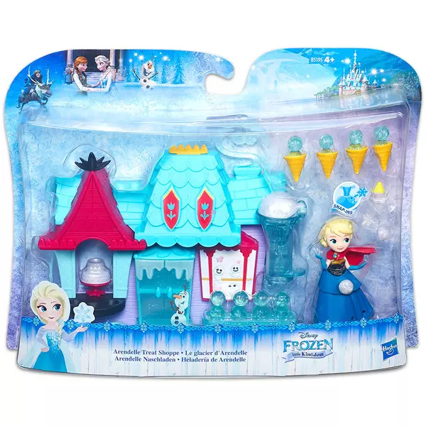 Prinţesele Disney: Frozen mini-regat - Elsa şi cofetăria din Arendelle