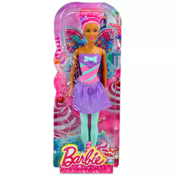 Barbie Tündér Babák: cukorka divatbaba