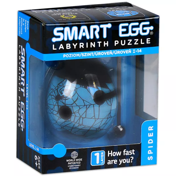Smart Egg - Spider dobozos okostojás 3D logikai játék 