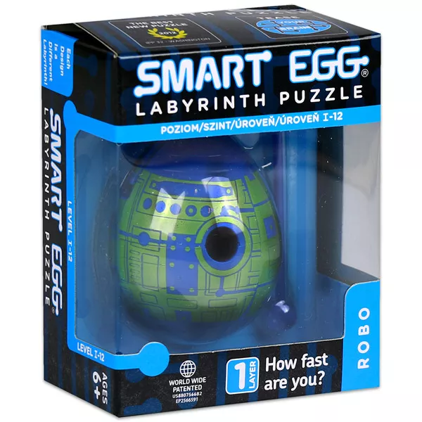 Smart Egg - Robo dobozos okostojás 3D logikai játék 