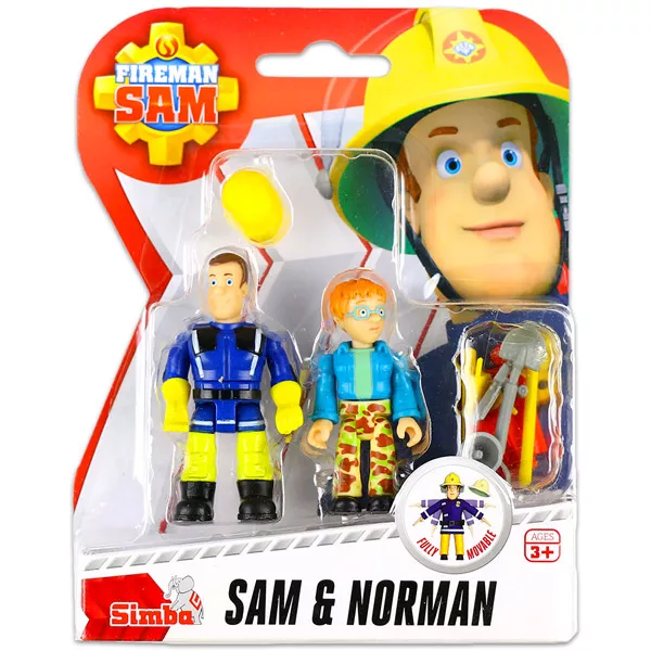 Sam a tűzoltó figurák - Sam és Norman