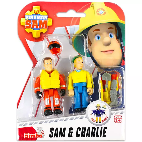 Pompierul Sam: Figurinele Sam şi Charlie