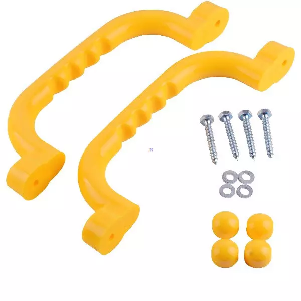 Sharky Set mânere pentru locuri de joacă 25x7,5 cm - galben