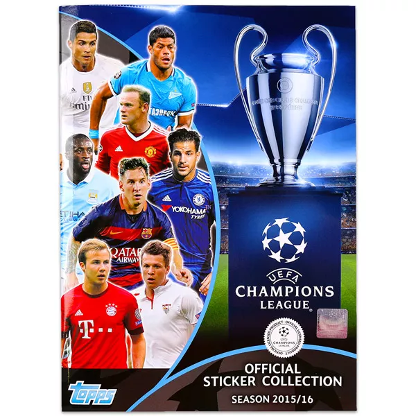 UEFA Bajnokok Ligája matricagyűjtő album - 2015-2016-os szezon