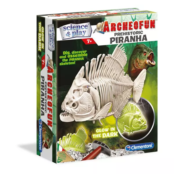 Clementoni: Archeofun piranha - joc ştiinţific în lb. maghiară