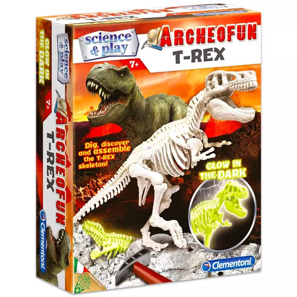 Clementoni: Archeofun T-Rex - joc ştiinţific în lb. maghiară