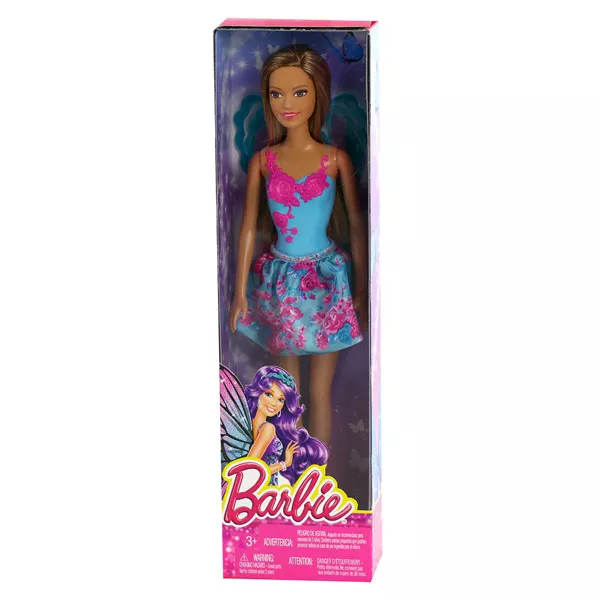 Barbie: Nyári tündér baba - kék szoknyában