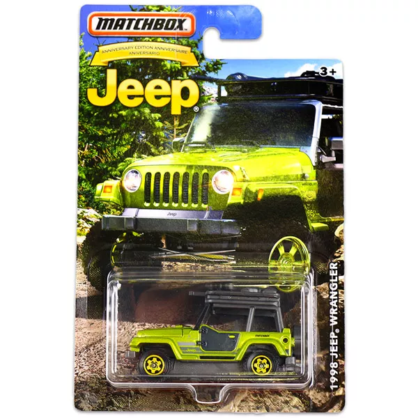 Matchbox Jeep - 1998 Jeep Wrangler