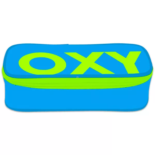 Oxy Neon bedobós tolltartó - kék 