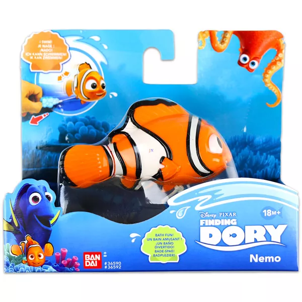 În căutarea lui Dory: Jucărie de baie înotător - diferite