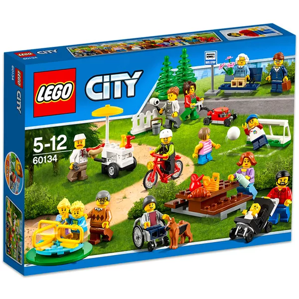 LEGO CITY: Móka a parkban - City figuracsomag 60134