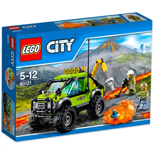 LEGO CITY: Vulkánkutató kamion 60121