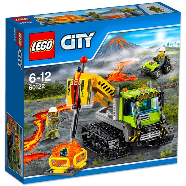 LEGO CITY: Vulkánkutató lánctalpas jármű 60122