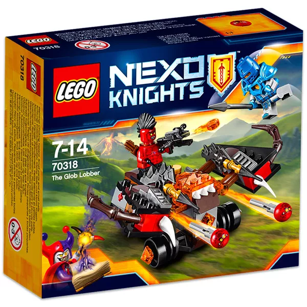 LEGO NEXO KNIGHTS: Sárgolyó dobáló 70318