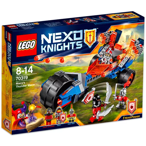 LEGO Nexo Knights 70319 - Macy mennydörgő járgánya