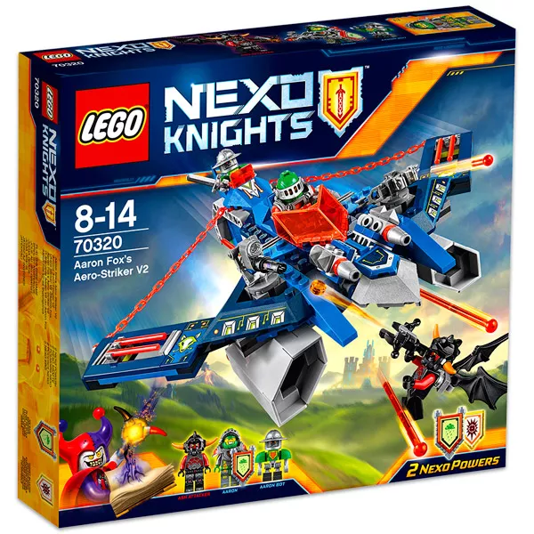 LEGO NEXO KNIGHTS: Aaron Fox V2-es légszigonya 70320
