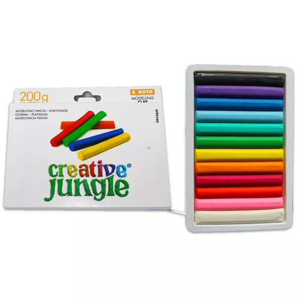Creative Jungle plastilină colorată - 200 g