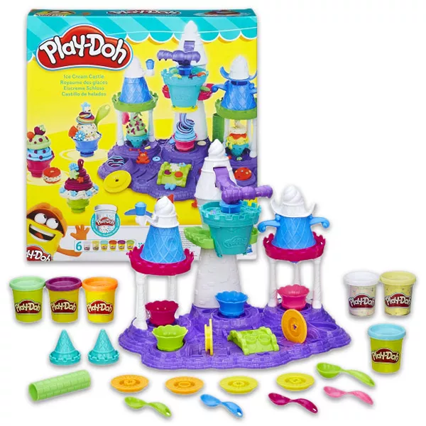 Play-Doh Jégkrém kastély gyurmaszett