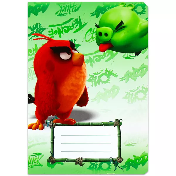 Angry Birds Red sima füzet - A5, 20-32
