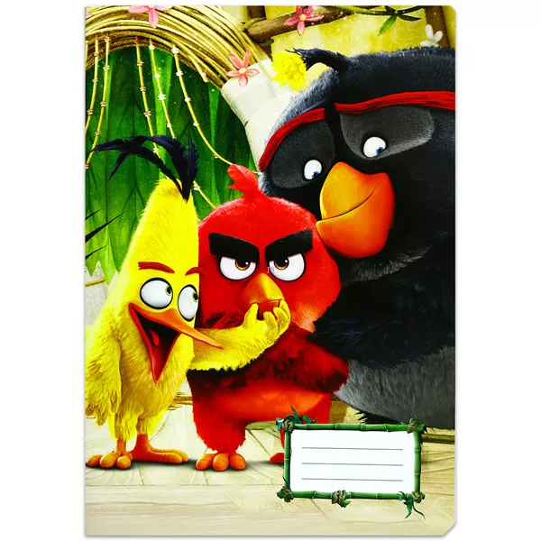 Angry Birds sima füzet - A4, 80-32