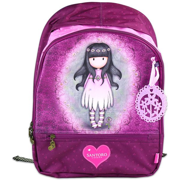 Santoro Gorjuss Oops a Daisy hátizsák lila