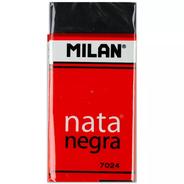 Milan extra puha radír - fekete