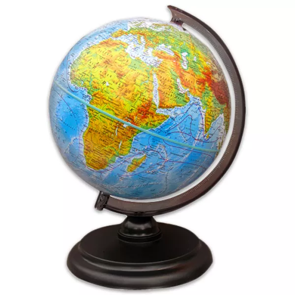 Belma glob geografic în lb. maghiară - 25 cm