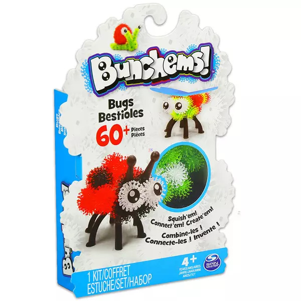 Bunchems: Set creaţie Insecte - 60 piese