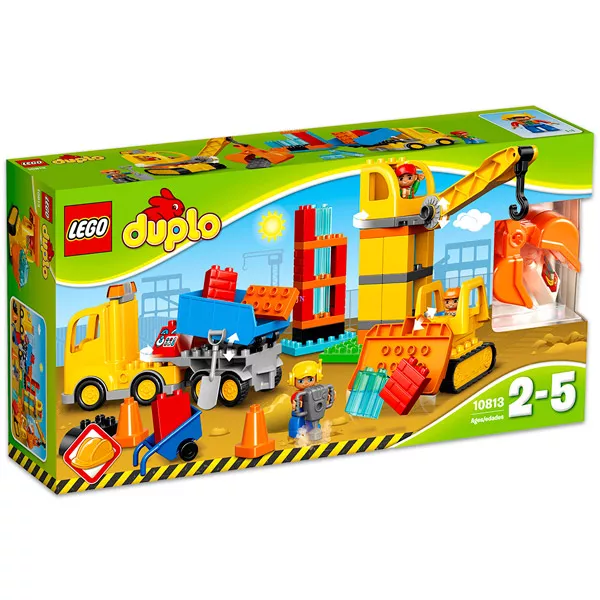 LEGO DUPLO: Nagy építkezés 10813