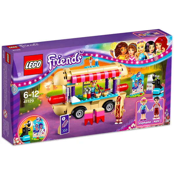 LEGO FRIENDS: Vidámparki hotdog árusító kocsi 41129