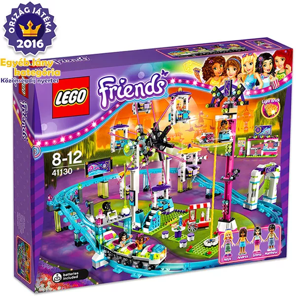 LEGO FRIENDS: Montagne russe în parcul de distracţii 41130