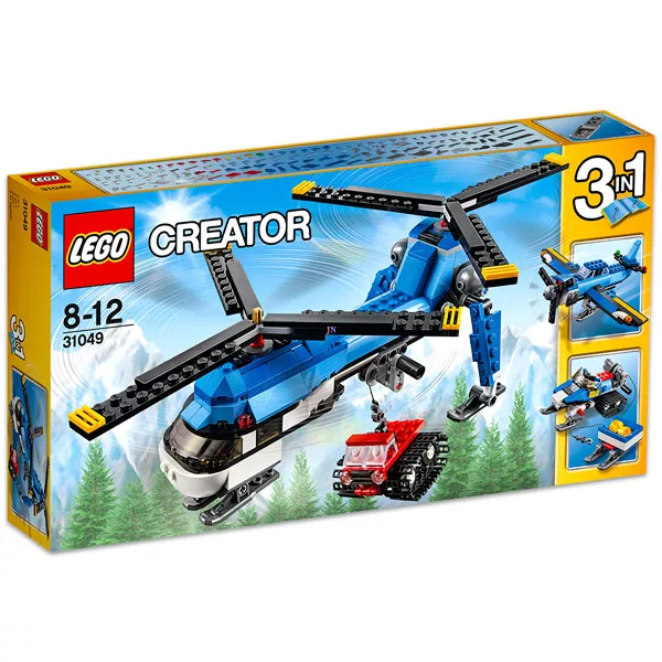 LEGO CREATOR: Ikerrotoros helikopter 31049