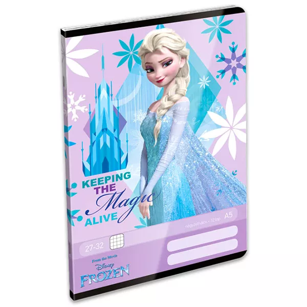 Prinţesele Disney: Frozen Elsa caiet cu pătrăţele - A5, 27-32