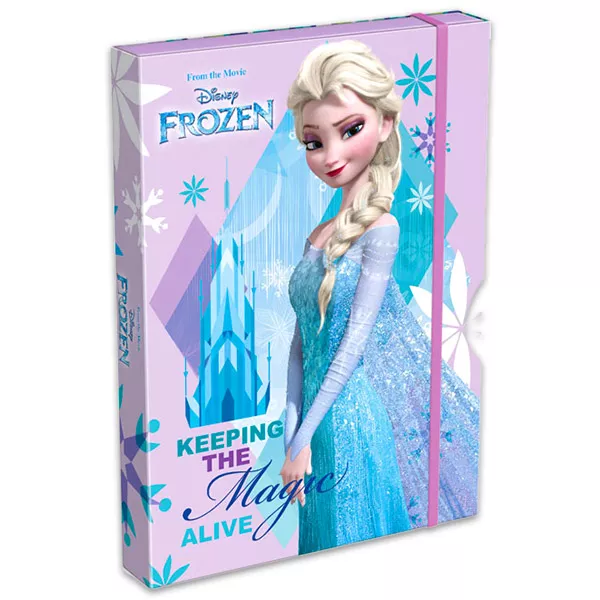 Prinţesele Disney: Frozen Elsa mapă pentru caiete - A5, mov
