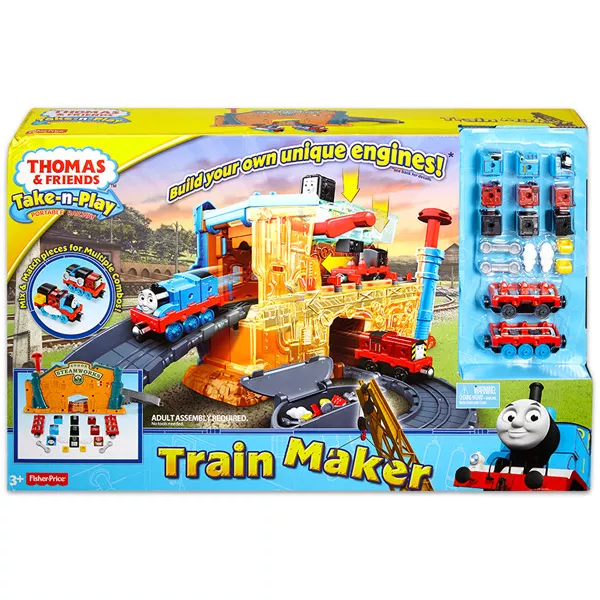 Thomas: vonatgyár játékszett