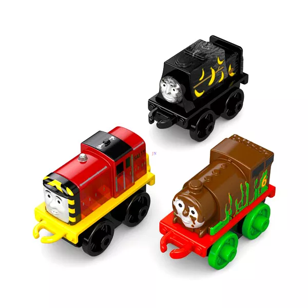 Thomas mini 3 darabos mozdonyok - Percy, Salty, Samson